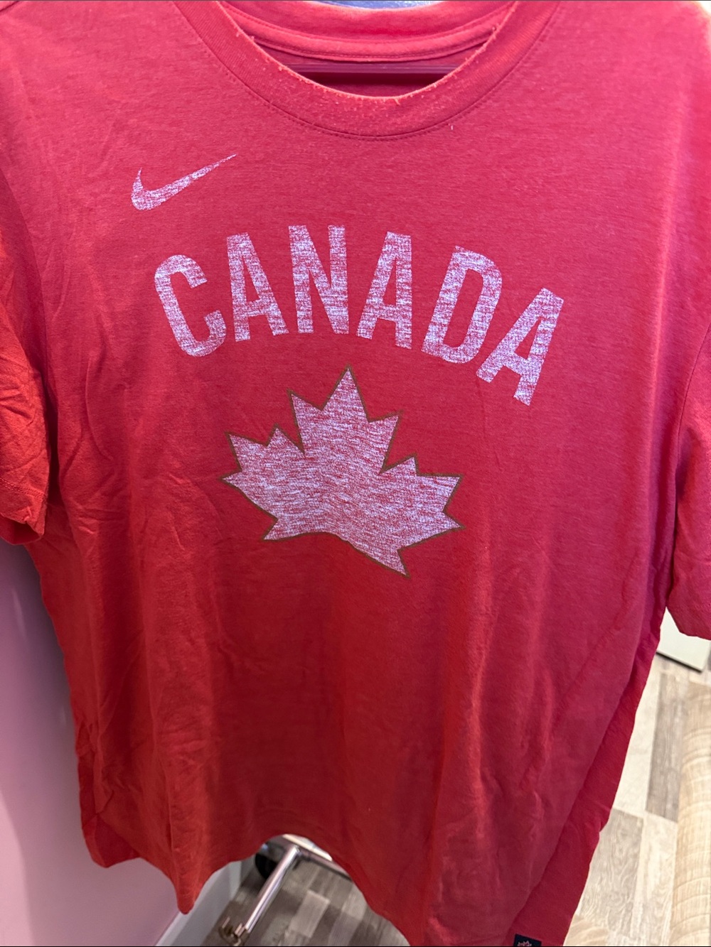 Nike Red Canada Graphic T-Shirt